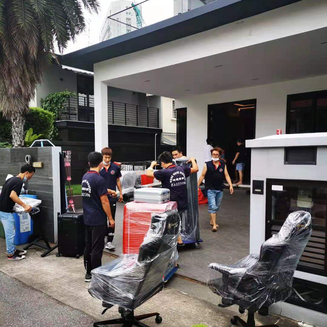 Landed house moving job – move move movers Singapore Mover