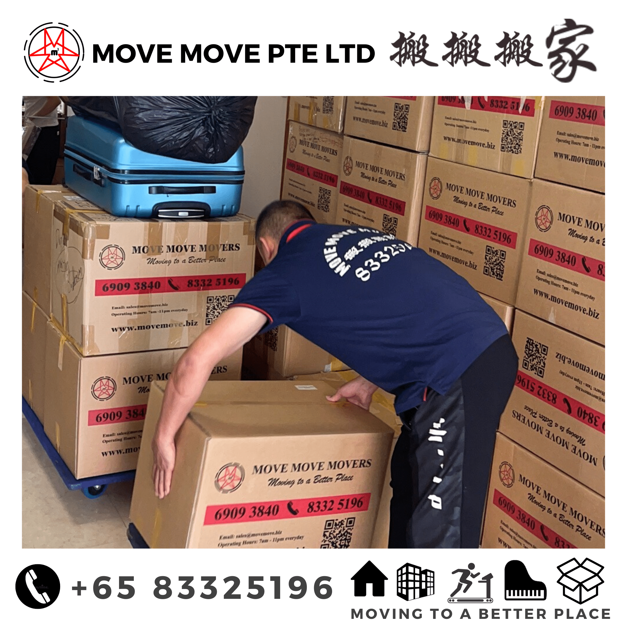 Packing and unpacking services – move move movers Packing and unpacking services