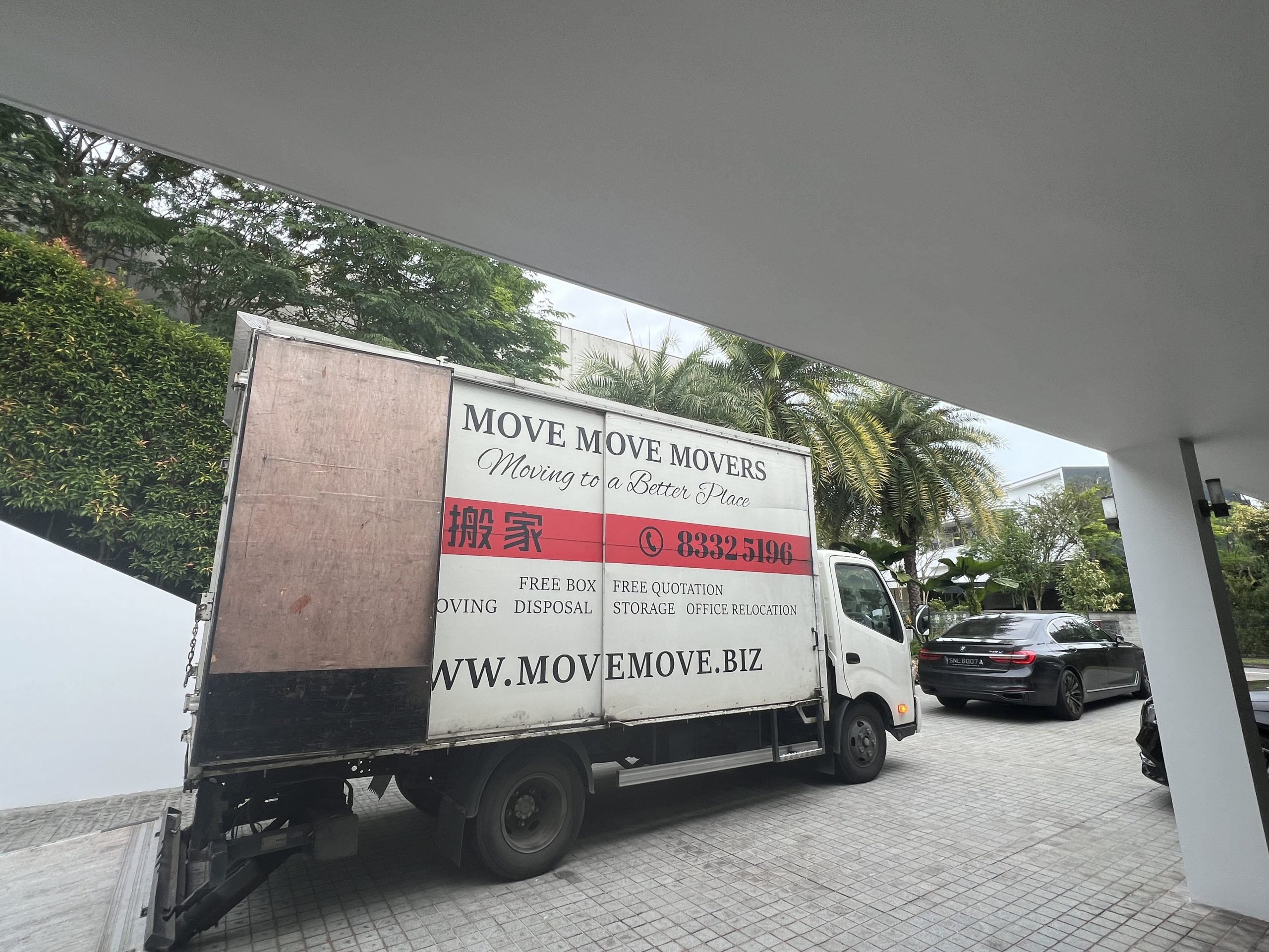 house moving cost and price estimation in Singapore with free site survey