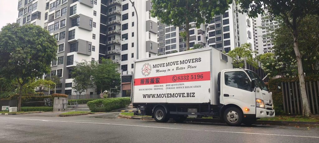 Condo moving service at Lush Acres handled by Move Move Movers in Singapore