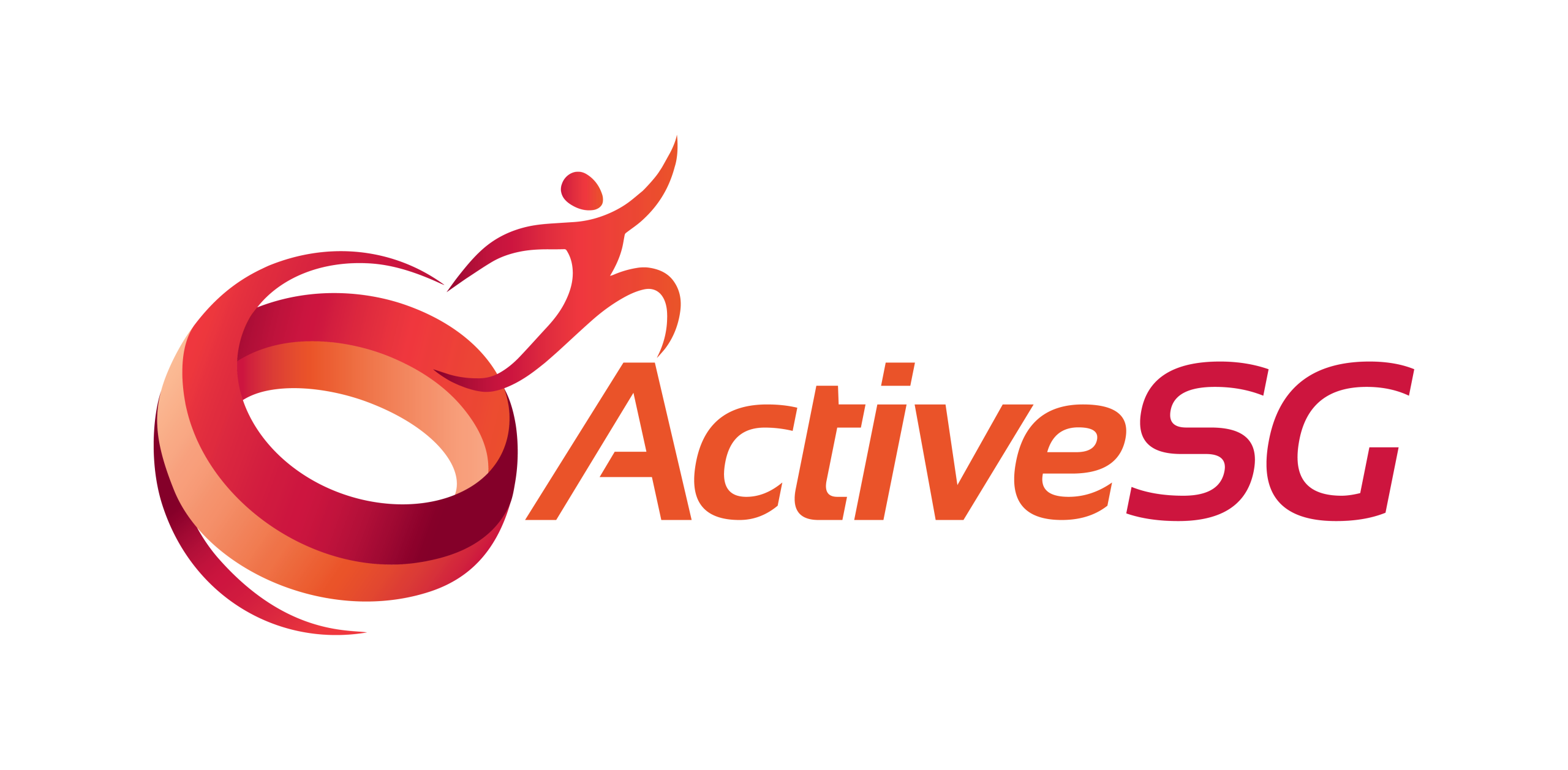 Activesg logo – move move movers – move move movers ActiveSG logo in orange and red on a light gray background